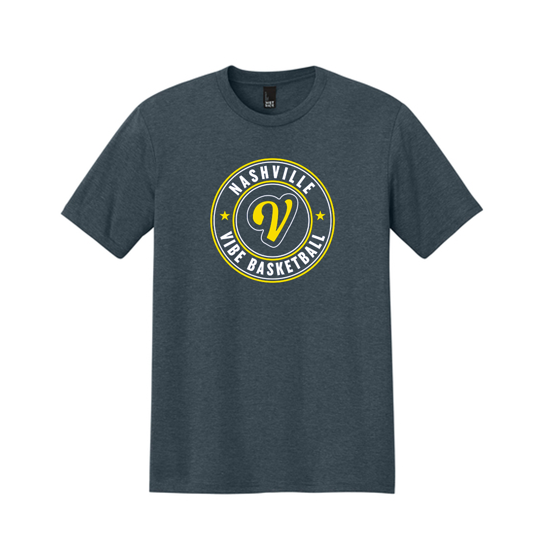 Nashville Vibe Navy Frost Coin Perfect Tri T-shirt