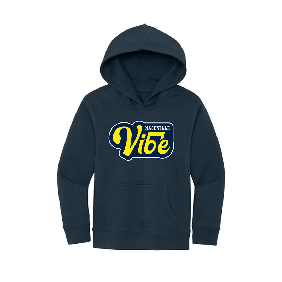 Nashville Vibe Navy Primary Youth V.I.T. Fleece Hoodie