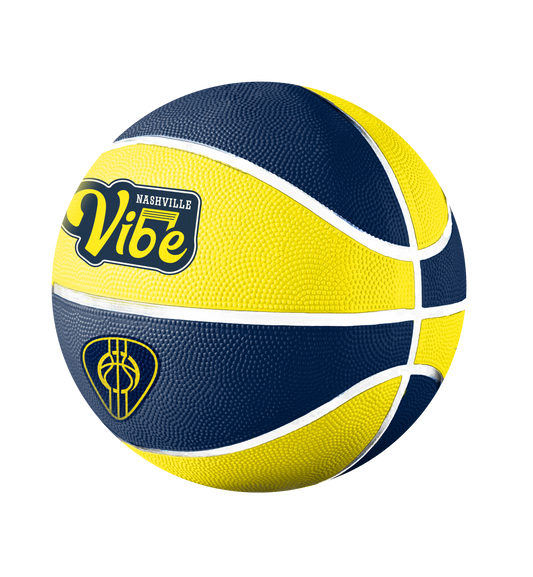 Nashville Vibe Team Color size 3 Mini Basketball